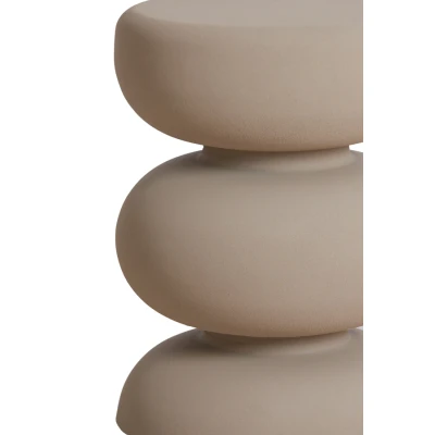 Afbeelding van Light &amp; Living Bijzettafel KOBODO Ø35x46cm Wit
