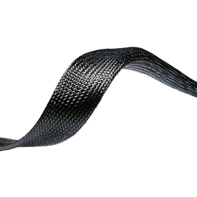 Afbeelding van HellermannTyton 170 00120 HEGPX12 PET BK Gevlochten slang Zwart Polyester 6 tot 19 mm 100 m