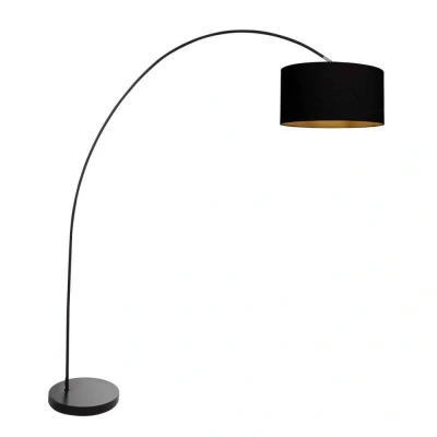 Afbeelding van Steinhauer Booglamp Solva zwart 3902ZW