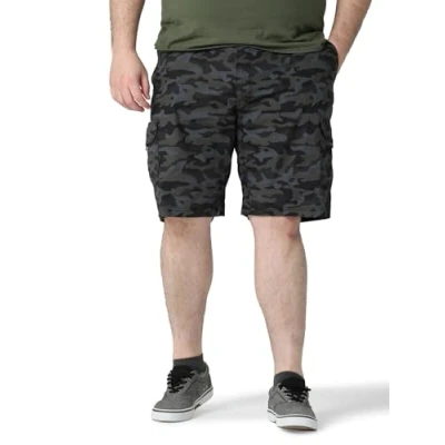 Afbeelding van Lee Extreme Motion Crossroad Cargo Short voor heren, Zwarte Camo, 42
