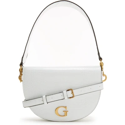 Afbeelding van GUESS Dames Crossbody tasSchoudertas Kunstleer Wit