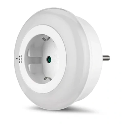 Afbeelding van REV nachtlampje, 3 kleuren, led nachtlampje met automatische schemering, 0,5 W, 5 lux, wit