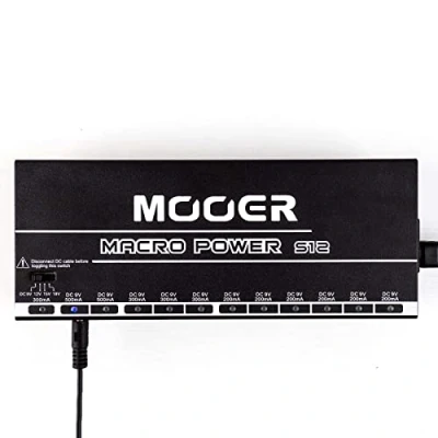 Afbeelding van MOOER MPS12 Macro Power S12 Psu professionele voeding voor effecten