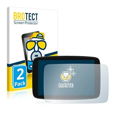 Afbeelding van BROTECT (2 Stuks) Antireflecterende Beschermfolie voor TomTom GO Camper Max Anti Glare Screen Protector, Mat, Ontspiegelend