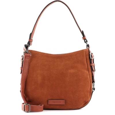 Afbeelding van FREDsBRUDER Leren Schoudertas Sylvin Crossbody Brick Rood