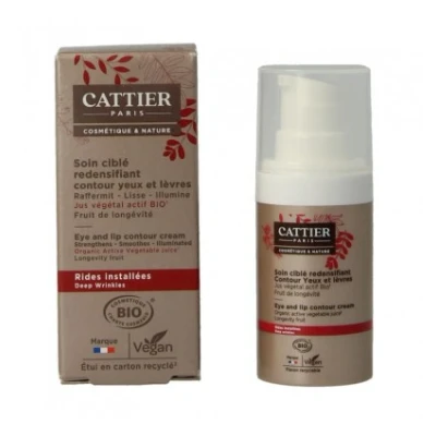 Afbeelding van Cattier Oog en lipcontour bio 15 Milliliter