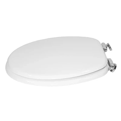 Afbeelding van EM Originele wc bril, wit, universeel, hygiënisch, gedempt, soft closing, ovale vorm