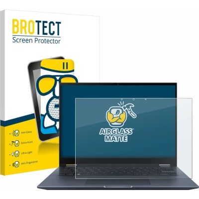 Afbeelding van BROTECT Antireflecterende Glas Screen Protector Mat voor ASUS Vivobook S 14 Flip TP3402 Schermbeschermer [Beschermglas Folie niet Gehard Glas]