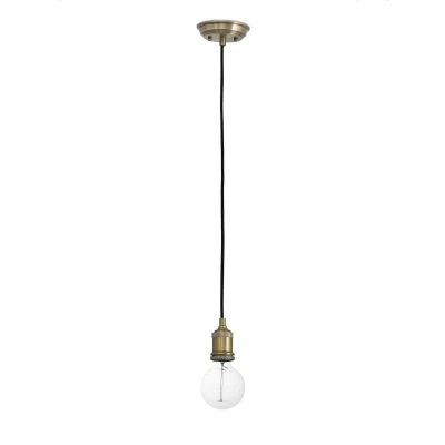 Afbeelding van Faro Lighting Art 1 Licht Plafond Hanger Antiek Messing, E27