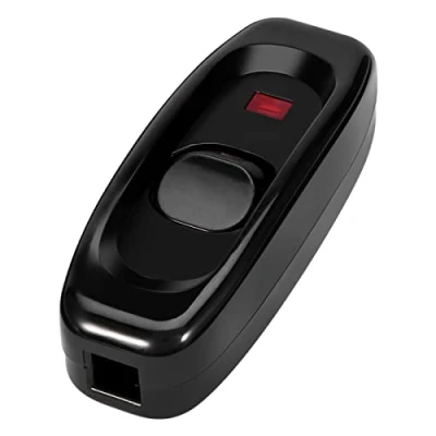 Afbeelding van Gloglow AC 250 V 10 A Inline On/Off Tafellamp Kabel Schakelaar met LED display (01)