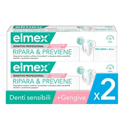 Afbeelding van 2 x elmex Sensitive Professional Repair &amp; Preventie tandpasta 75 ml