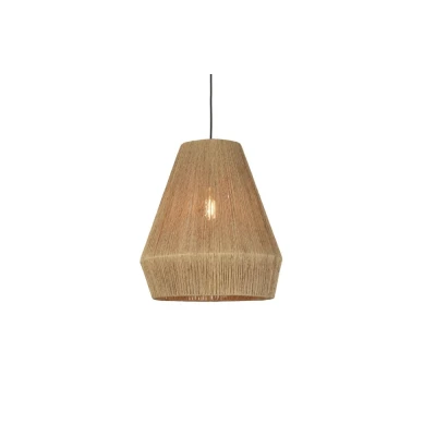 Afbeelding van GOOD&amp;MOJO Hanglamp Iguazu Jute Ø40cm Bruin