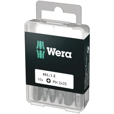 Afbeelding van Wera 1/4 philips bit ph2 x 25mm (Per blister van 10 stuks)