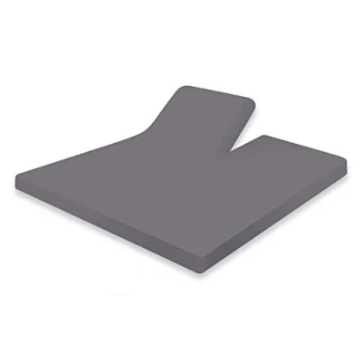 Afbeelding van Elegance Splittopper Hoeslaken Jersey Katoen Stretch antraciet 180x200