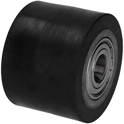 Afbeelding van WIKO Heavy Duty zwenkwielen met aluminium kern Palletwagen Rubber Wielen 70x70 mm tot 300 kg kogellagers Pallet Fixer Wiel (20 Asgat)
