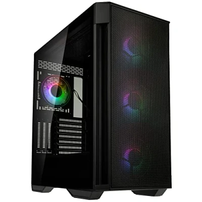Afbeelding van Kolink Observatory Z Mesh Midi Tower Zwart