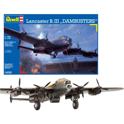 Afbeelding van 1:72 Revell 04295 Avro Lancaster DAMBUSTERS Plastic Modelbouwpakket