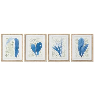 Afbeelding van Home Esprit Schilderij Mediterrane 35 X 2,5 45 Cm (4 Stuks)