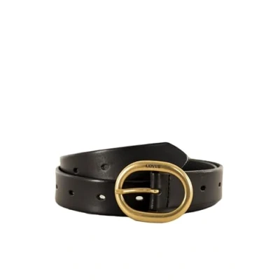 Afbeelding van Levi&#039;s Billy Plaque BELT Riem, Heren, Maat: 75, Java