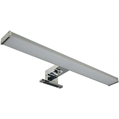 Afbeelding van LED spiegellamp 40cm badkamerlamp spiegel 7Watt 1080Lumen IP44 spiegelkast wand en opbouwverlichting aluminium look neutraal wit