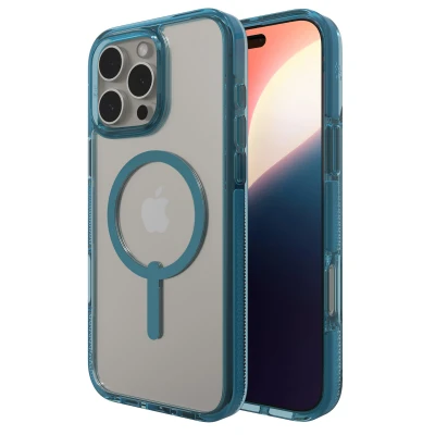 Afbeelding van Apple iPhone 16 Pro Max MagSafe Hoesje Gerecycled kunststof ZAGG Hardcase/Backcover Transparant Telefoonhoesje Shockproof/Valbescherming