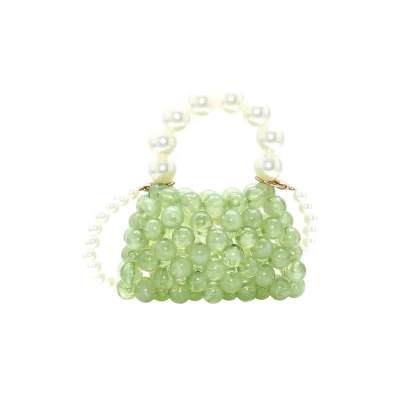Afbeelding van myMo ROCKS Handtas beige / groen