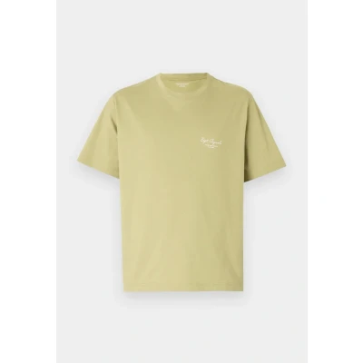 Afbeelding van Jack &amp; Jones Jorislington BACK TEE CREW NECK Tshirt print, Heren, Maat: XL, Cedar