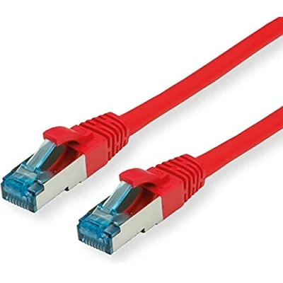 Afbeelding van VALUE Patchkabel Kat.6A (Class EA) S/FTP (PiMF), LSOH, rood, 3 m