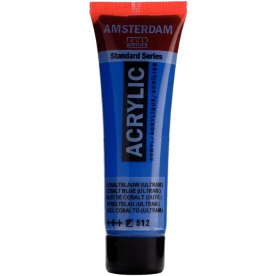 Afbeelding van Acrylverf 512 Kobaltblauw Ultramarijn Amsterdam 20 ml