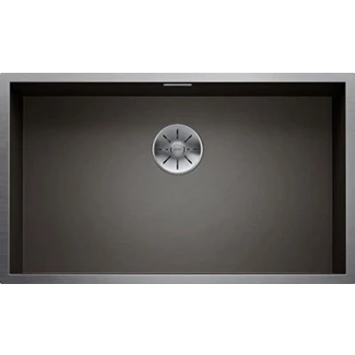 Afbeelding van Blanco Zerox rvs spoelbak gun metal 70x40cm onderbouw 526244
