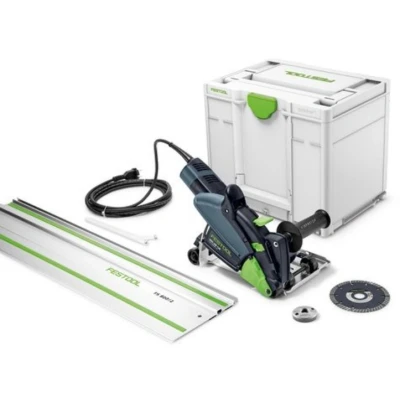 Afbeelding van Festool DSC AG 125 Plus FS Diamant doorslijpsysteem 1400W mm + geleiderail In Systainer 576549