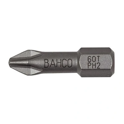 Afbeelding van Bahco 10xbits ph3 25mm 1/4&quot; torsion 60T/PH3