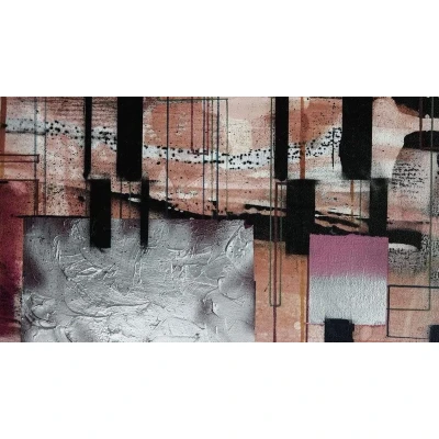 Afbeelding van Komar PURE SQUARES DROPPING VLIES PRH 0893