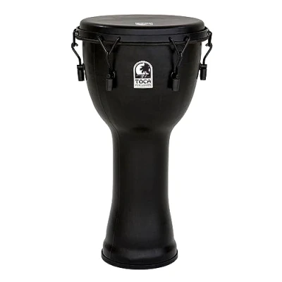 Afbeelding van Toca Percussion Freestyle Djembe SFDMX 12BM, 12&quot;, zwart Mamba