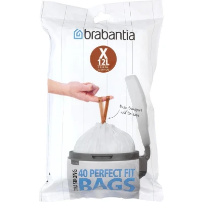 Afbeelding van Dispenser pack Afvalzakken 10 12 ltr met trekbandsluiting (X), Brabant