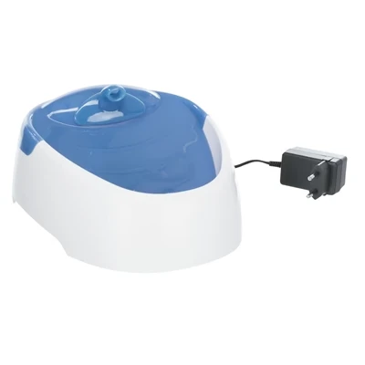 Afbeelding van Trixie Drinkfontein Duo Stream Wit / Blauw 1 LTR