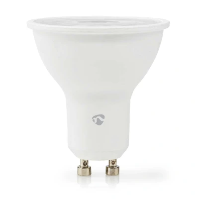 Afbeelding van GU10 smart LED lamp Nedis SmartLife Spot (ZigBee, LED, 4.7W, 345lm, RGB, Dimbaar)