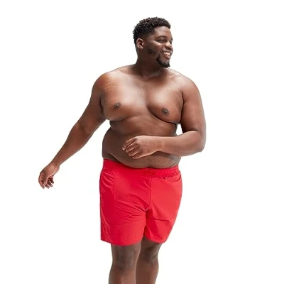 Afbeelding van Speedo essential 16&#039;&#039; zwemshort plus size rood 4XL