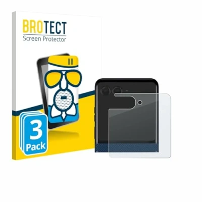 Afbeelding van BROTECT Screenprotector voor Motorola Razr 60 (Achterdisplay) Folie Beschermfolie Beschermglas matte (3 Stuks)