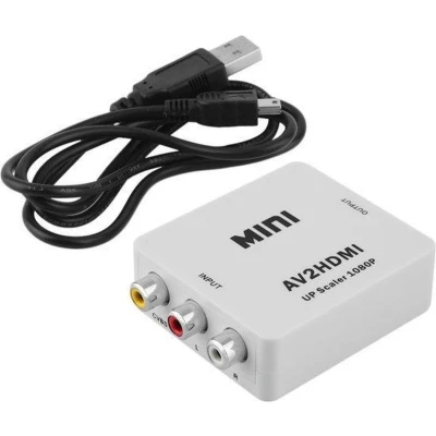 Afbeelding van Go Gadget AV to HDMI converter Wit