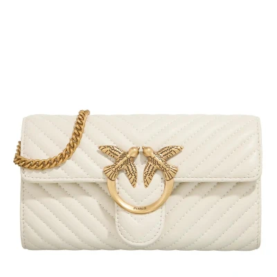 Afbeelding van Pinko LOVE One Wallet Portemonnee, Dames, Maat: Size, White