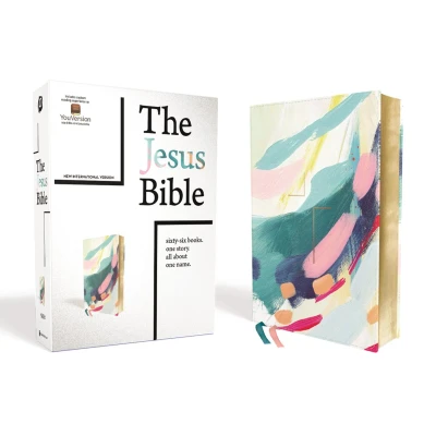 Afbeelding van The Jesus Bible, NIV Edition, Leathersoft, Multi Color/Teal, Comfort Print: New International Version, Color / Teal, Study, Print