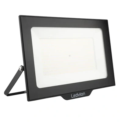 Afbeelding van Ledvion LED Breedstraler, Incl. 0.5M kabel, 200 watt Osram 6000K 24000 lumen werklamp, outdoor Breedstraler IP65 waterdicht, met snelkoppeling