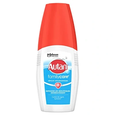 Afbeelding van Autan Family Care spray, muggenspray, tot 4 uur onmiddellijke bescherming, bevat hydraterende werkzame stoffen voor de huid, 1 100 ml