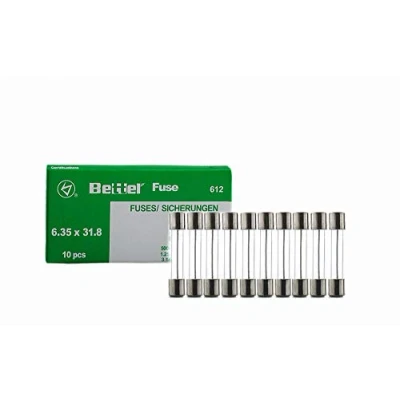 Afbeelding van Pak van 10 zekeringen A drage 6,3 x 32 mm