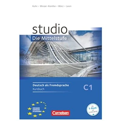 Afbeelding van studio d C1 Mittelstufe Kursbuch mit Lösungen