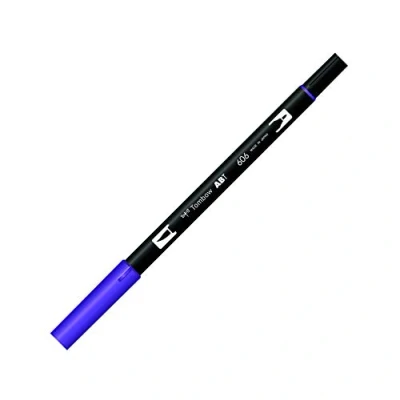 Afbeelding van 6x Tombow ABT Dual Brush Pen, Violet