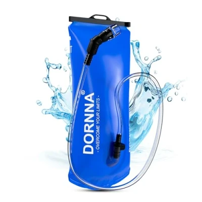 Afbeelding van DORNNA Drinkzak, BPA vrij, draagbaar, voor drinkrugzak, robuust, trail, MTB, fietsen, bergen, 3 l