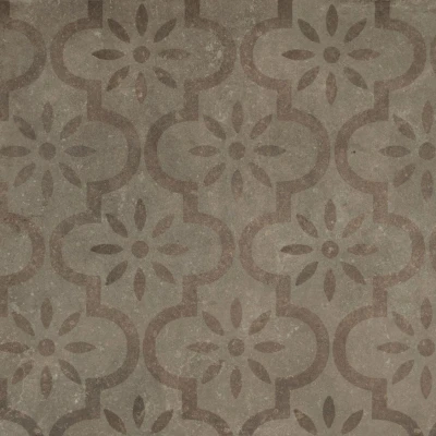Afbeelding van Michel Oprey &amp; Beisterveld Ceramaxx 90x90x3 cm Dekor Classic Taupe Luxueuze keramische tegel 3