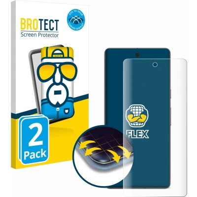 Afbeelding van BROTECT Screenprotector voor Google Pixel 7 Folie Beschermfolie transparant volledig dekking (2 Stuks)